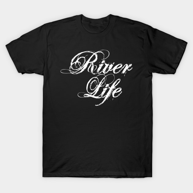 River Life T-Shirt by vintageinspired